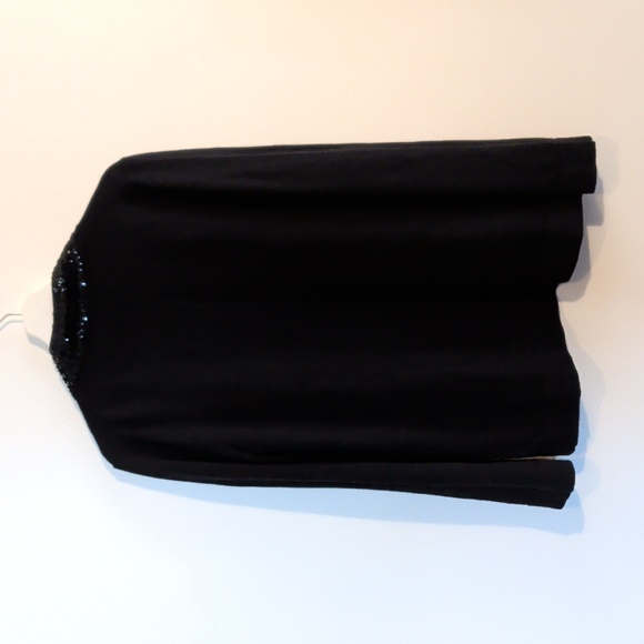 PINK TARTAN black cashmere blend cardigan - Picture 7 of 11